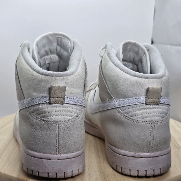 Nike Dunk High PRM DV0822-100 Summit White Phantom Men's Size 11 SB - Picture 6 of 10